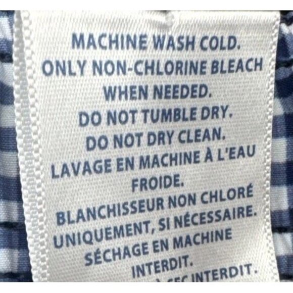 Vineyard Vines Men's 7” Chappy Printed Gingham & Floral Lined Swim Trunks Sz M - Picture 5 of 11